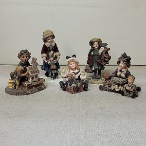 Yesterdays Child Dollstone Collection figures.  (#5)